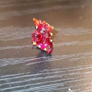 Glass figurine giraffe